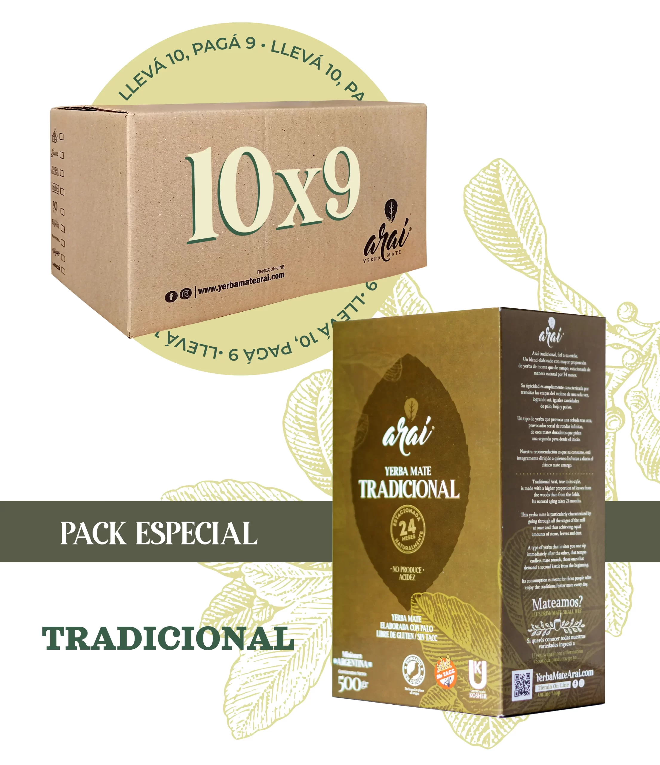 Yerba Mate Araí Tradicional